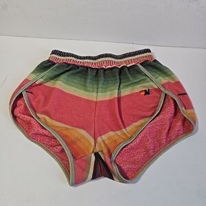 Aviator Colorful Womens Shorts Size XS